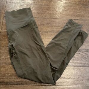 Halara Dark Green full length Leggings size medium